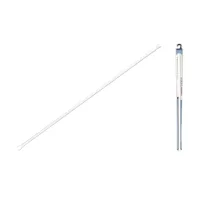 Tijă glisantă pentru perdea Tendance 135-250cm albă, aluminiu