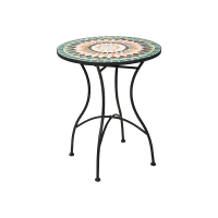 Стол Bistro Mozaic металл-столешница камень D60cmX71cm Стол Bistro Mozaic металл-столешница камень D60cmX71cm