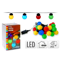 Ghirlanda luminoasa decorativa 20LED, 5cm, colore, 9.5m