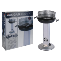 Барбекю круглый на ножке Vaggan D43cm, H83cm, 2 решетки Барбекю круглый на ножке Vaggan D43cm, H83cm, 2 решетки