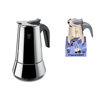 Ibric de cafea pentru 4 cani Ghidini Pezzetti, din inox
