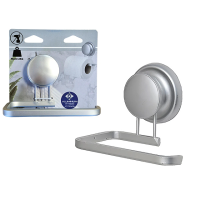 Suport pentru hârtie WC pe ventuze Tendance Aluminium 14X10X9.5cm, gri Suport pentru hârtie WC pe ventuze Tendance Aluminium 14X10X9.5cm, gri