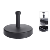 Suport pentru umbrela 25kg, D45cm, negru