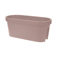Ghiveci pentru balustrada 59X26X25cm, gri-bej