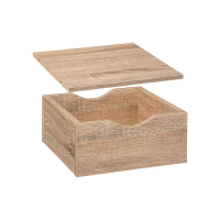 Ящик с дополнительной полкой 31X15X31cm Five, натур