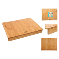 Tocator din bambus Five 45X34.5cm, cu margine Tocator din bambus Five 45X34.5cm, cu margine