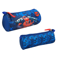 Пенал цилиндрической формы 21X7.5cm Bambino Spiderman, текстиль Пенал цилиндрической формы 21X7.5cm Bambino Spiderman, текстиль