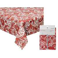 Скатерть 140X140cm Tognana Red Ornament