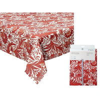 Скатерть 140X240cm Tognana Red Ornament