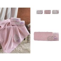 Полотенце банное 70X140 см Ellia Soft Okiva, хлопок, 500GSM, 3 цвета Полотенце банное 70X140 см Ellia Soft Okiva, хлопок, 500GSM, 3 цвета