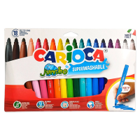 Набор фломастеров 18шт Carioca Jumbo Набор фломастеров 18шт Carioca Jumbo