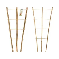 Suporturi din bambus pentru plante 3buc, 75X35X1cm