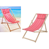 Кресло-шезлонг раскладное ProBeach 97X56X85 см, каркас дерево Кресло-шезлонг раскладное ProBeach 97X56X85 см, каркас дерево
