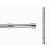 Tija glisanta pentru perdea Tendance 110-200 cm, inox