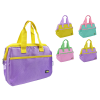 Geanta frigorifica textila Tulpano, tip sac voiaj, 9l, 29.5X21X23cm, cu 2 manere