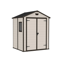 Сарай Manor 6X5 DD 185X152X226 см, бежевый Сарай Manor 6X5 DD 185X152X226 см, бежевый