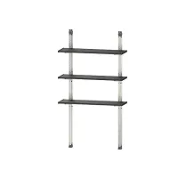 Стеллаж 3 полки 97X30 см Shelving Kit 100, черный