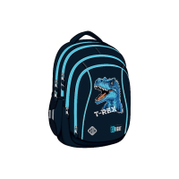 Ghiozdan scolar 32X20X43 cm St.Right Blue T-Rex Ghiozdan scolar 32X20X43 cm St.Right Blue T-Rex