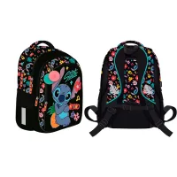 Ghiozdan scolar Stitch Black Aloha 28X18X40 cm Ghiozdan scolar Stitch Black Aloha 28X18X40 cm