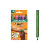 Set markere pentru tatuaje temporare BIC Kids, 5buc Set markere pentru tatuaje temporare BIC Kids, 5buc
