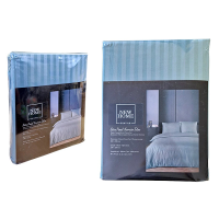 Постельное белье Евро 2 NH Stripe Satin Olive, упаковка PVC Постельное белье Евро 2 NH Stripe Satin Olive, упаковка PVC