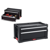 Organizator pentru instrumente 56.2X26.2X28.9 cm Keter PRO cu 2 sertare