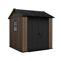 Casuta de gradina Apex 7.5X7/7X7.5 223.8X230X246 cm, nuca Casuta de gradina Apex 7.5X7/7X7.5 223.8X230X246 cm, nuca