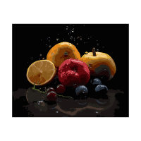 Pictura dupa numere 40X50cm fundal negru Naturmort Pictura dupa numere 40X50cm fundal negru Naturmort