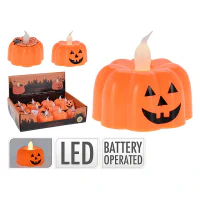 Свеча LED 4X4cm Halloween