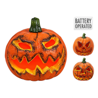 Сувенир LED Halloween Тыква 15X15X16 см Сувенир LED Halloween Тыква 15X15X16 см
