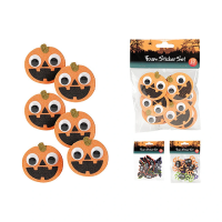 Набор наклеек 10шт Halloween 5X4 см