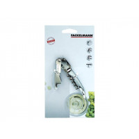 Tirbuson pentru chelneri Fackelmann 12cm, inox Tirbuson pentru chelneri Fackelmann 12cm, inox