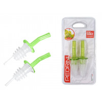 Set dopuri cu picurator pentru sticlei Gadget Lillo 2buc, transparente Set dopuri cu picurator pentru sticlei Gadget Lillo 2buc, transparente