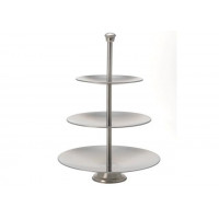 Suport de servire 3 nivele D16cm/20.5cm/25cm, H36.5cm Suport de servire 3 nivele D16cm/20.5cm/25cm, H36.5cm