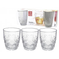 Набор тумблеров Dedalo 3шт, 260ml Набор тумблеров Dedalo 3шт, 260ml