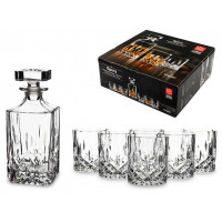 Set garafa 750 ml si 6 pahare pentru whisky 300ml Opera Set garafa 750 ml si 6 pahare pentru whisky 300ml Opera