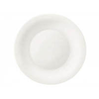 Platou 31cm White Moon, opalglass