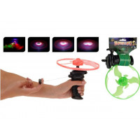 Pistol-aruncator de disc luminos UFO, D16cm Pistol-aruncator de disc luminos UFO, D16cm