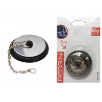 Пробка для раковины+цепочка Gadget Lillo D6сm