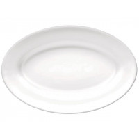 Блюдо овальное 22cm Toledo, белое, стеклокерамика Блюдо овальное 22cm Toledo, белое, стеклокерамика