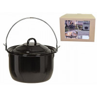 Кастрюля эмалированная Ambiance 20cm, 3.3l с крышкой и подвесной ручкой Кастрюля эмалированная Ambiance 20cm, 3.3l с крышкой и подвесной ручкой