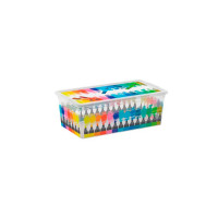 Коробка с крышкой C-box Arty XS 6l, 34X19XH12cm Коробка с крышкой C-box Arty XS 6l, 34X19XH12cm
