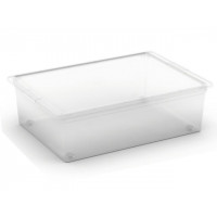 Коробка с крышкой C-box L 27l, 55X38.5XH16.5cm, на колесах