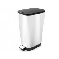 Ведро для мусора с педалью Chic Bin 25l, 26X40XH45cm, серебр Ведро для мусора с педалью Chic Bin 25l, 26X40XH45cm, серебр
