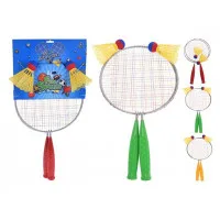 Set palete badminton MEGA L52cm + 2 fluturasi 13cm