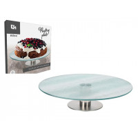 Suport de servire rotativ EH D30cm,H7cm sticla