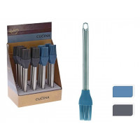 Perie pentru patiserie Cucina 26.5cm din silicon, maner metalic Perie pentru patiserie Cucina 26.5cm din silicon, maner metalic