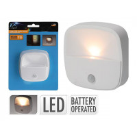 Lampa LED de veghe cu senzor mini 7X7X2.5cm Lampa LED de veghe cu senzor mini 7X7X2.5cm
