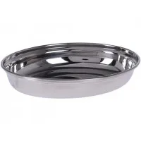 Tava EH 22X16.5сm, cu bordura 3.5cm, oval, metalica