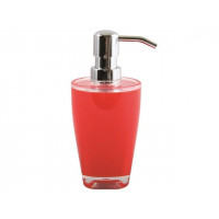 Dozator pentru săpun MSV Tahiti rosu, din plastic Dozator pentru săpun MSV Tahiti rosu, din plastic
